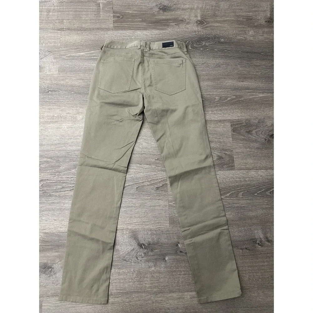 Rhone Pants Mens Tan Slim Straight Khaki Everyday Twill 5 Pocket Stretch 28 x 33